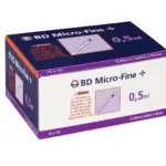 BD™ Micro-Fine σύριγγα ινσουλίνης 0.5ml 30G x 8.00mm (100τεμ)