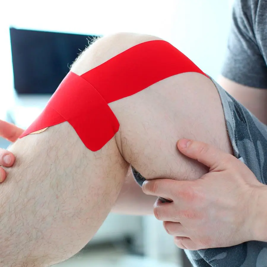 Kinesio Tape TITAN Κόκκινο 5cmX5m - Image 3