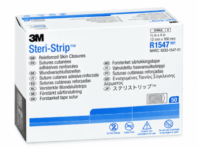 STERI-STRIP ταινία Σύγκλισης Τραυμάτων R1547 6mm x 100 mm (50τεμ.) - Image 2