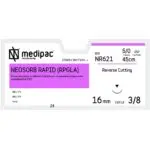 Ράμμα NEOSORB RAPID 5/0 45εκ. 16χιλ. 3/8 κύκλου,κόπτουσα (24τεμ)